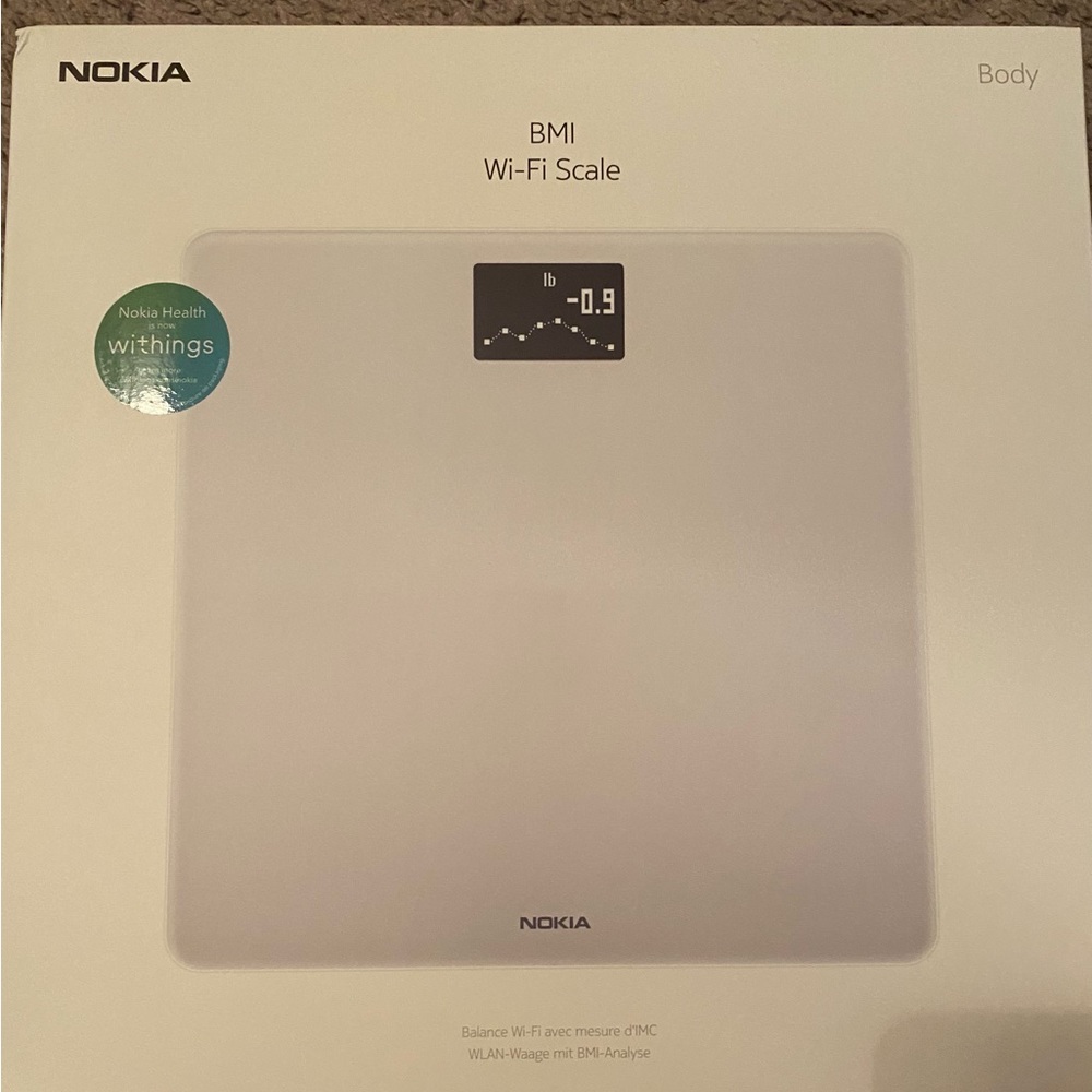 BMI Nokia Withings Body Scale